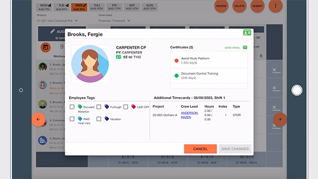 Time Entry Demo Video